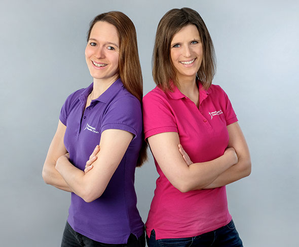 Melina Matz und Jennifer Miebach im Zentrum für Physiotherapie & Osteopathie in Overath